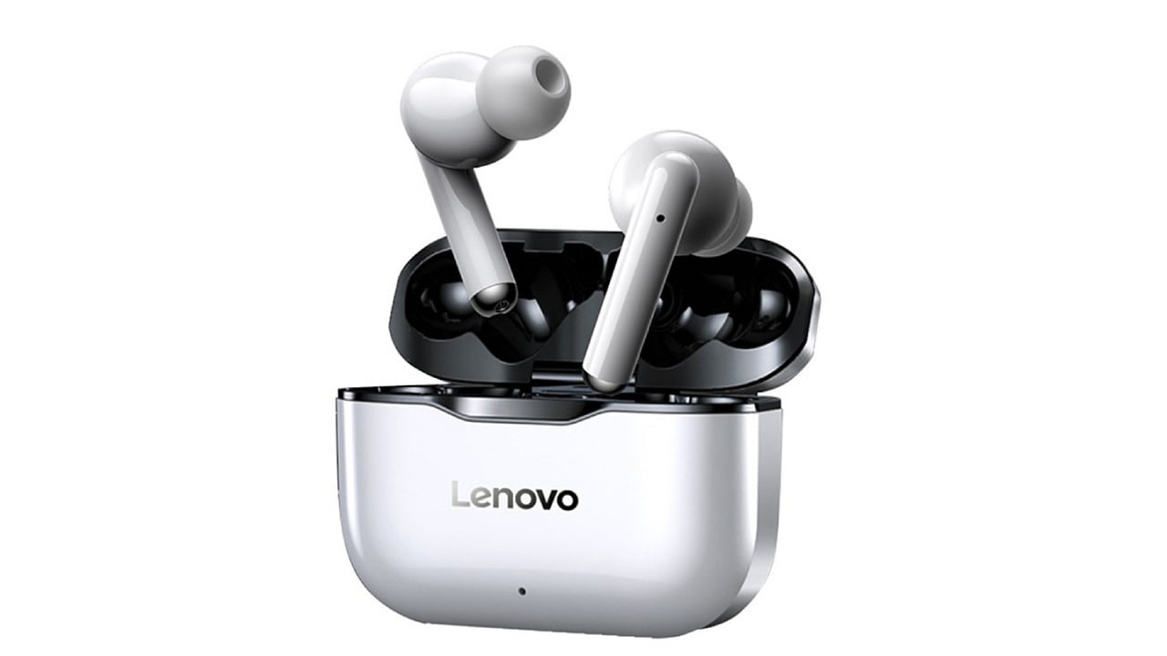 Беспроводные наушники lenovo. Lenovo Live pods lp1s. Беспроводные наушники Lenovo lp1s.