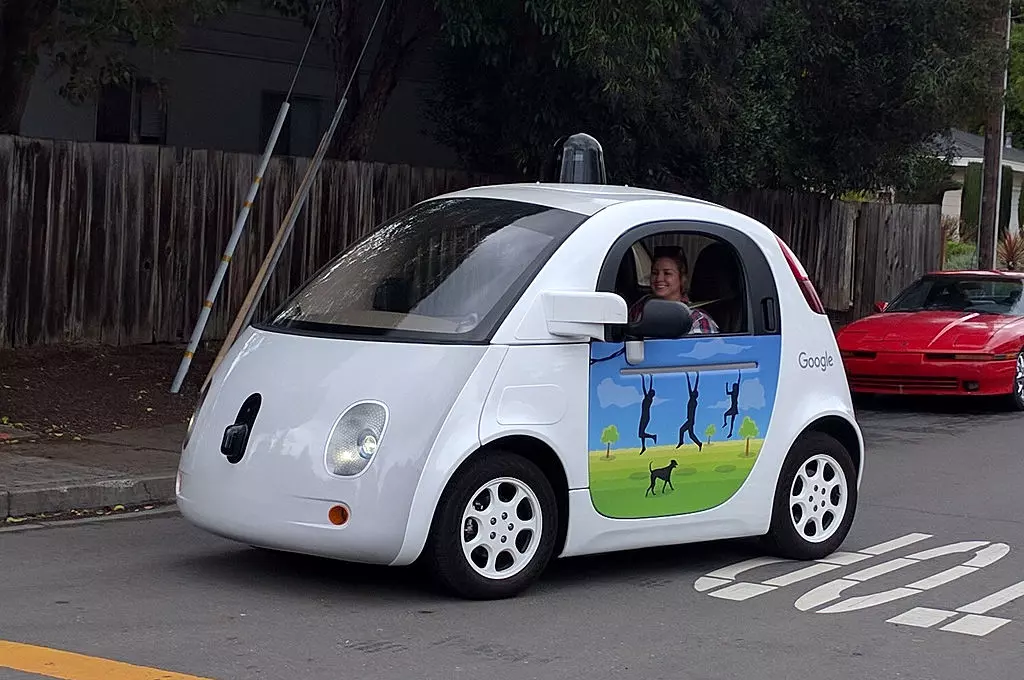 Carro autonomo do Google. 